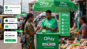 OPay POS agent network and mobile payments in Nigeria
