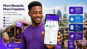 PalmPay rewards free transfers and mobile wallet savings in Nigeria