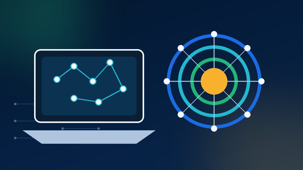 Laptop and connected AI network representing AI use in Nigeria