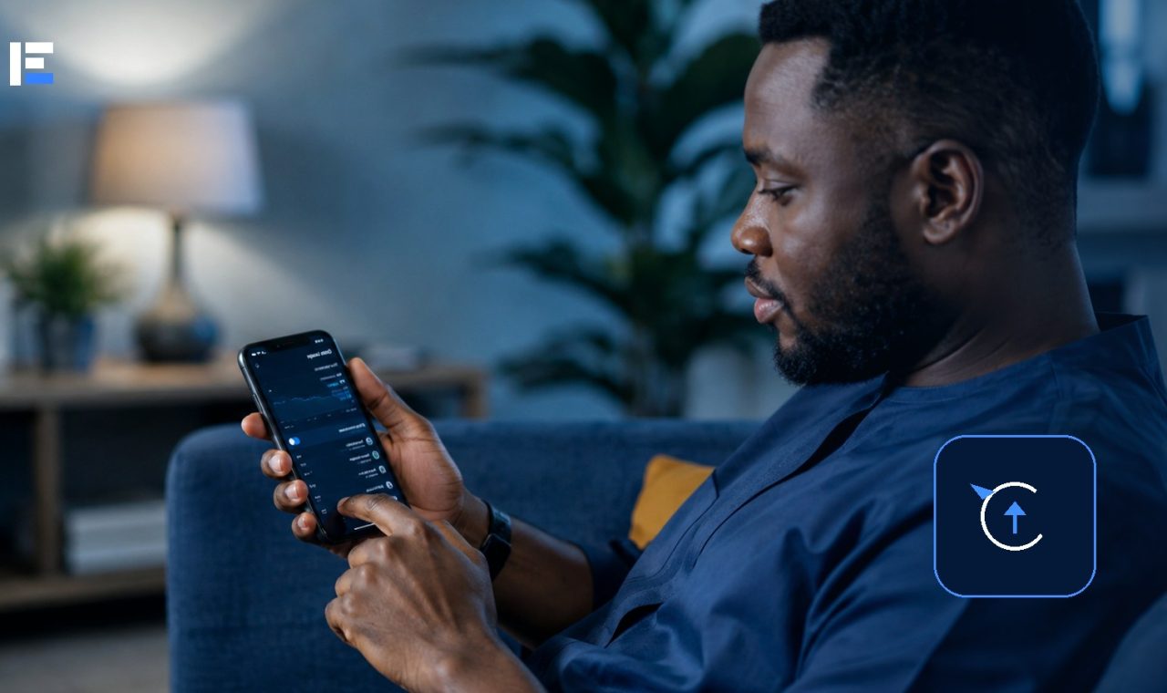 A Nigerian Android user reviewing backup and data settings on a phone