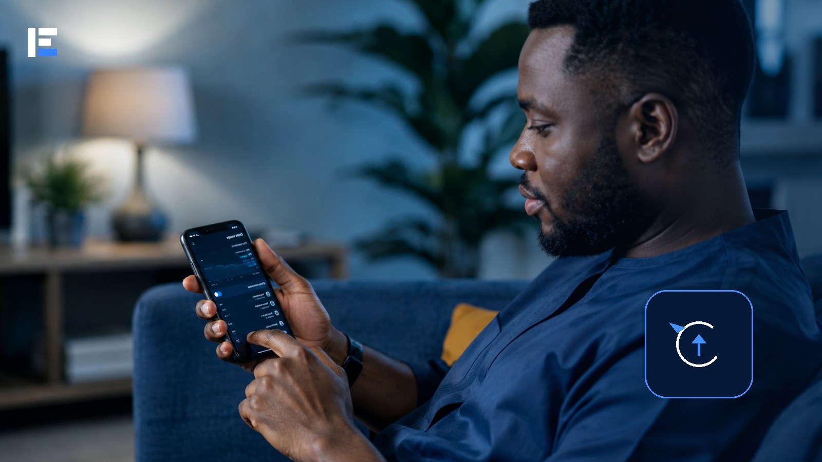 A Nigerian Android user reviewing backup and data settings on a phone